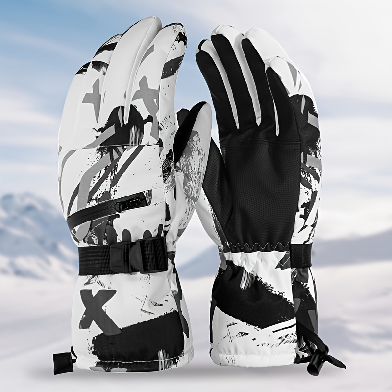 Ski gloves,Temu