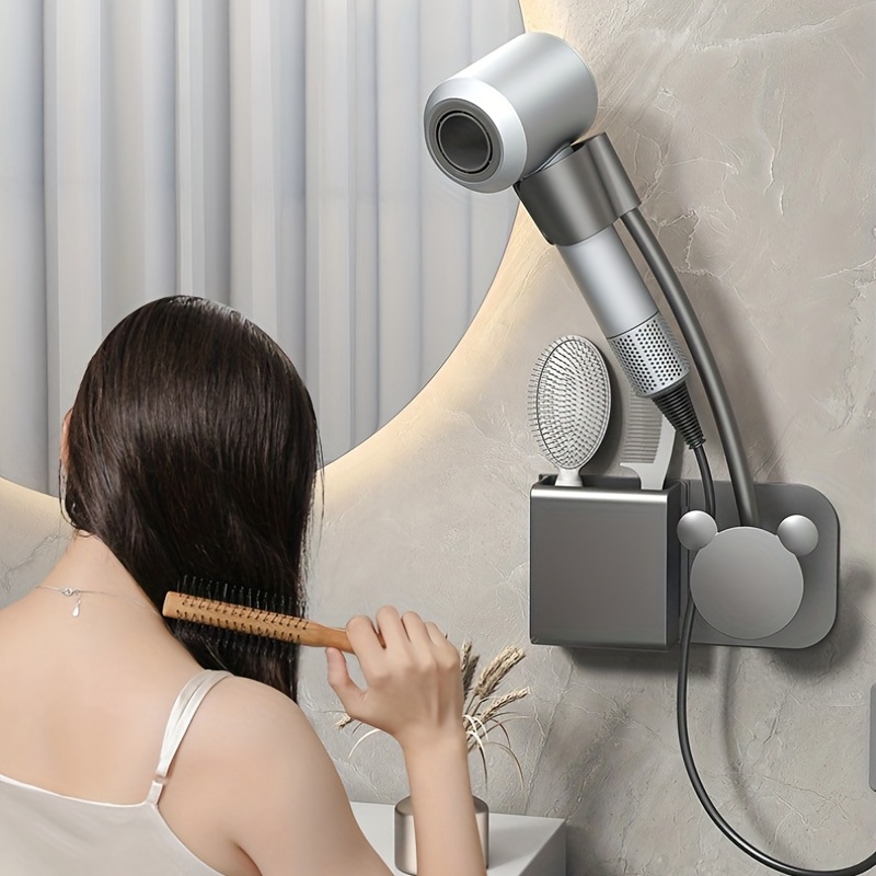 UPTRUST Wall Mount 2 Layer Hair Dryer Holder Hair Care & Styling