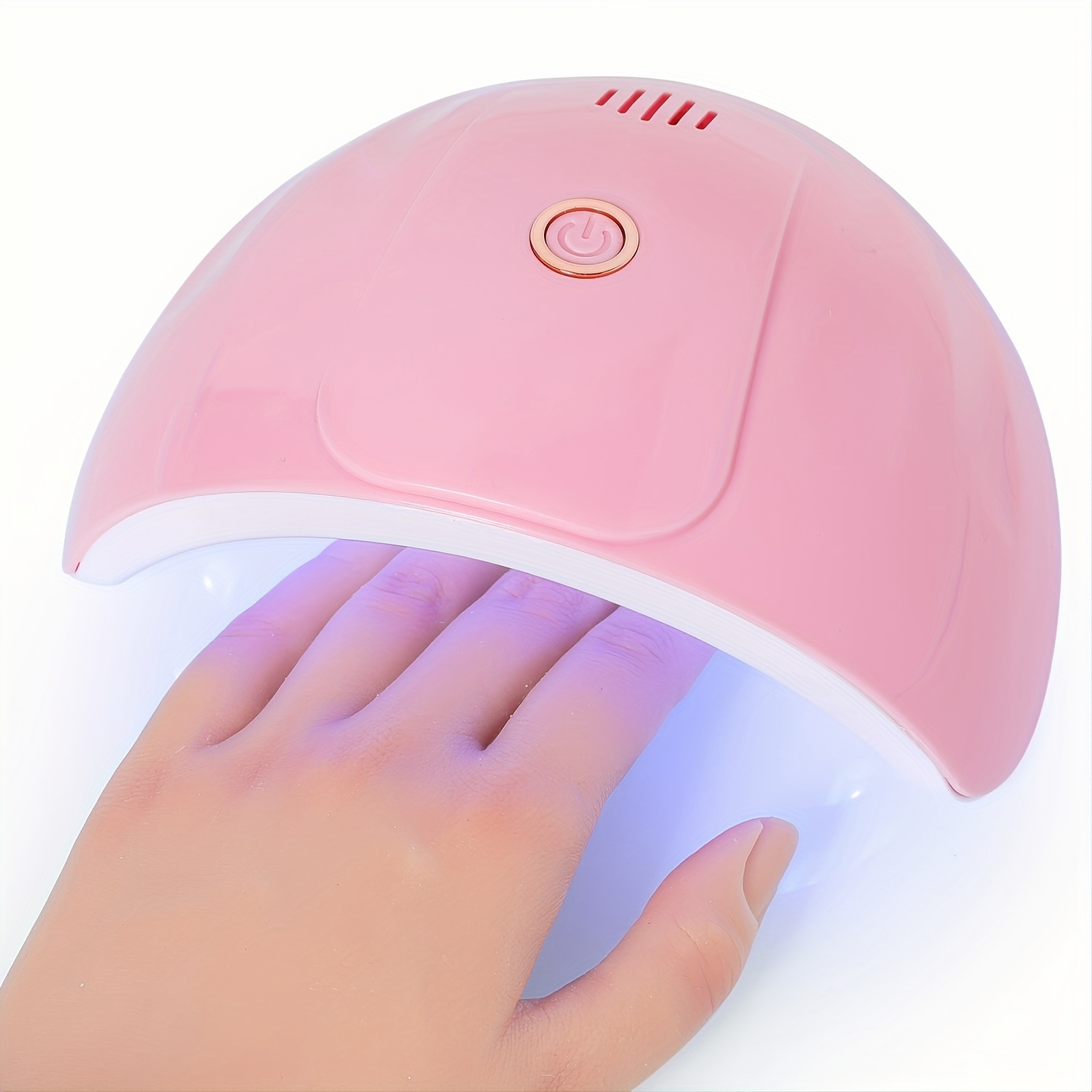 Dual Uv Led Nail Lamp - Temu