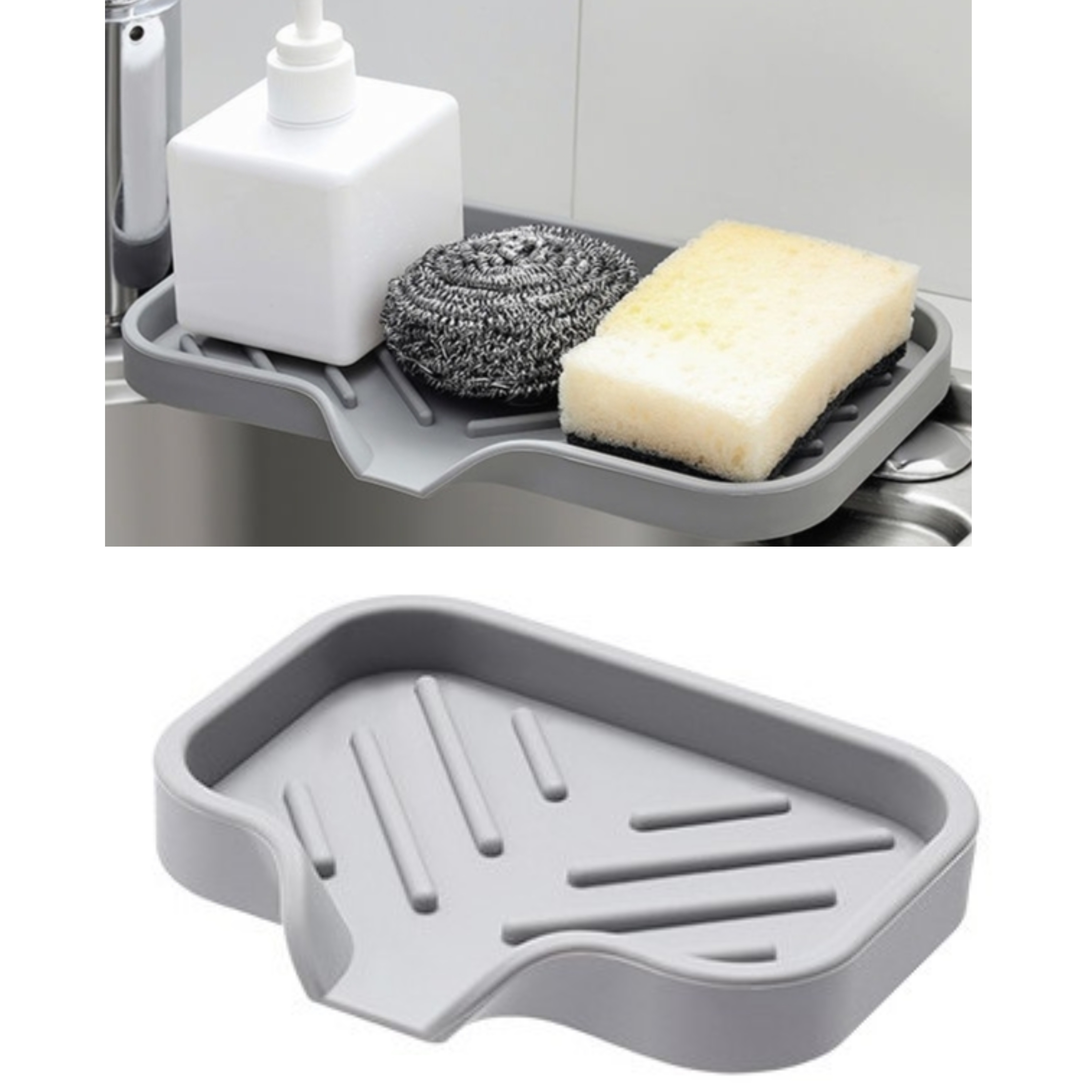 1pc Sponge Brush Bar Of Soap Dish Holder Case Box Container Dispenser,  Shower Savers Tray For Kitchen Bathroom Sink Bathtub Leaf Shape With Self  Draining Suction Cup 5.31*0.39inch , Bathroom Organizers 