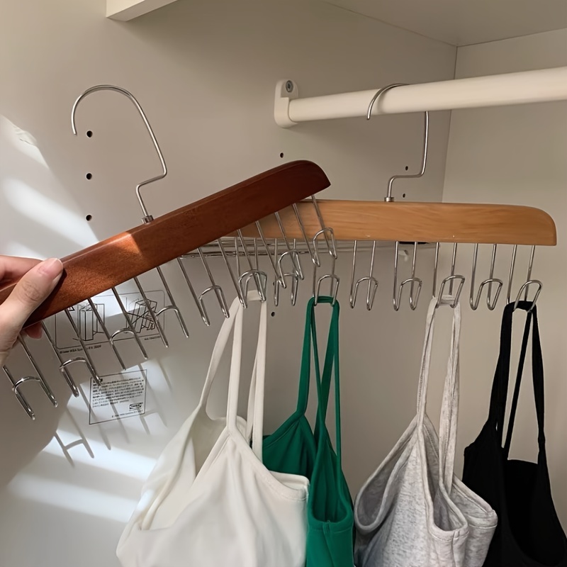 18PCS Triangle Hanger Connecting Hook Multi-Functional Wardrobe Drying  Rack,Triangular Hanger Space, Clothes Hanger Hooks, Triple Closet Space  Saver