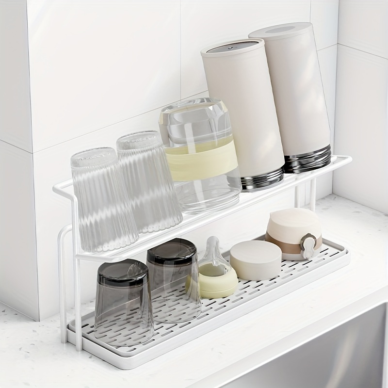 Retractable Cup Drying Rack Drinking Glass And Sports Bottle - Temu