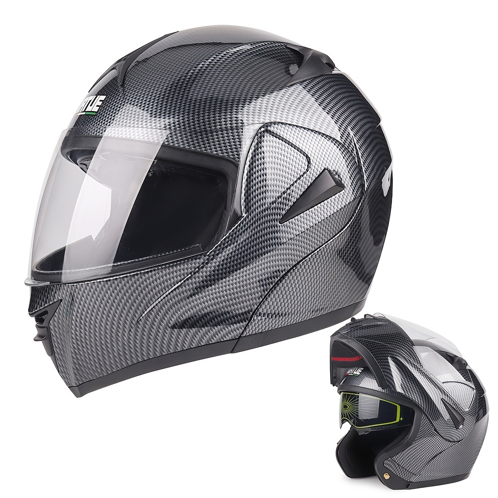 Volle Gesicht Motocross Retro Helm Motorrad Helm 3C DOT Genehmigt
