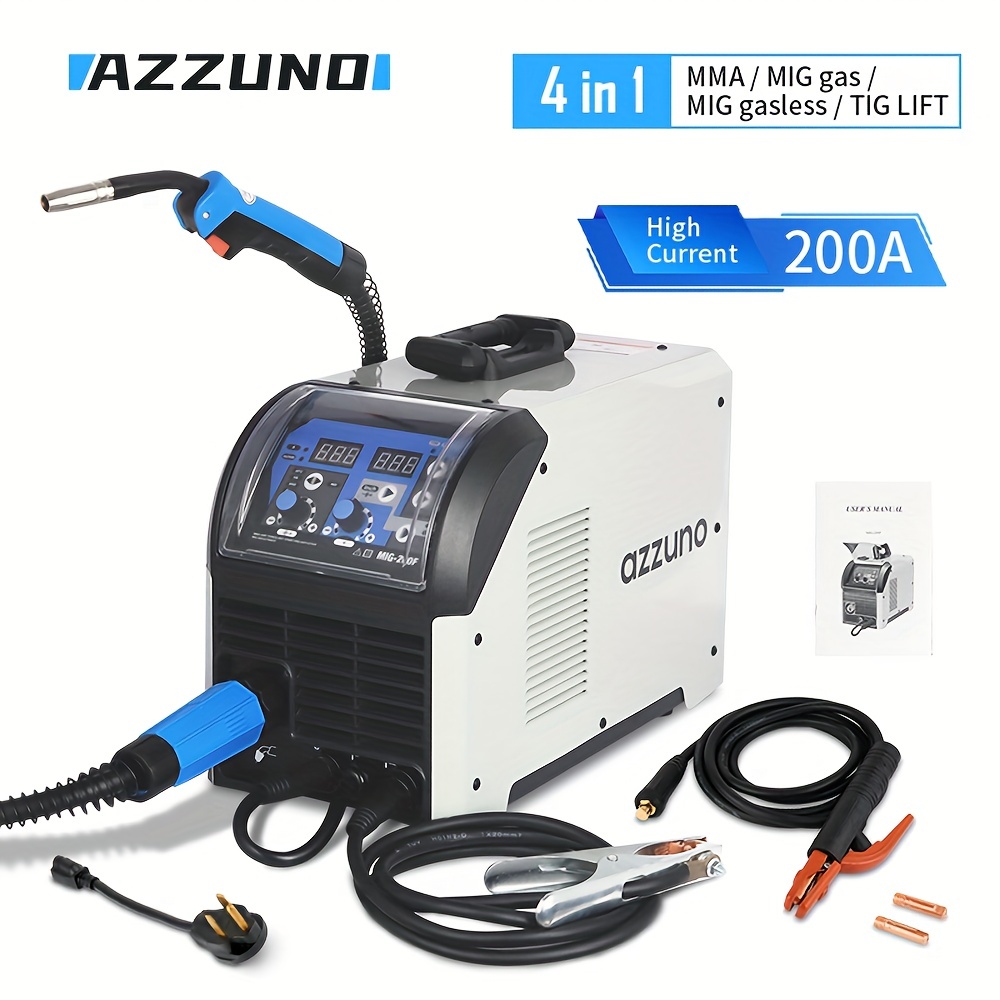 Soldador Inverter Multiproceso 3 en 1 TIG Cortador de Plasma Maquina de  Soldar MMA