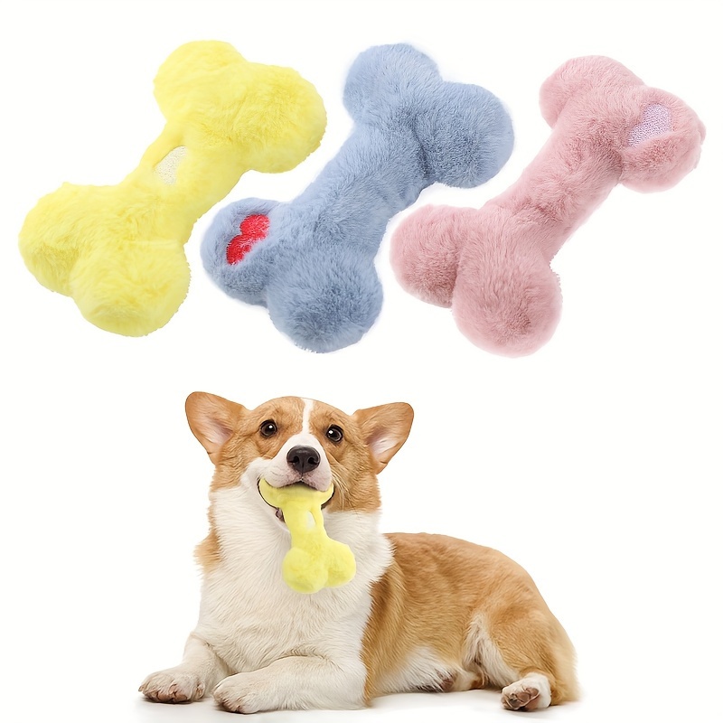 1pc Plush Chocolate Flavored Treat Hiding Squeaky Interactive Dog Toy,  Durable & Interactive