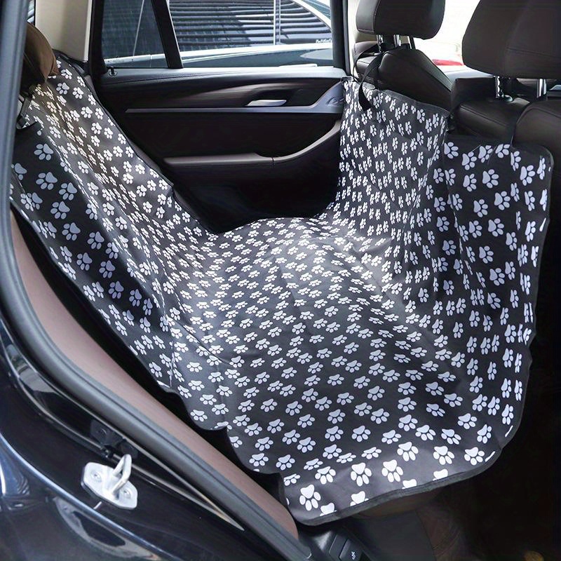 njnj Housse de siège de voiture pour siège arrière – Demi-hamac imperméable  pour voitures, protection de siège arrière anti-rayures pour animaux de