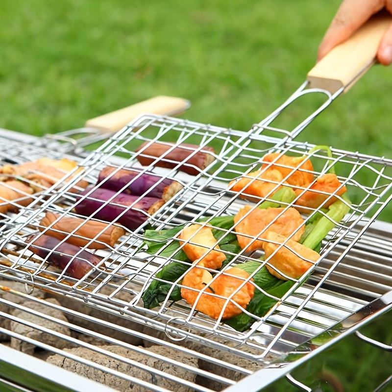 Ultimate Bbq Tools Set For Grilling - Stainless Steel Bbq Grilling Basket  Outdoor Barbecue Cage 304 Grill Mat Bbq Accessories - Bbq Tools - AliExpress