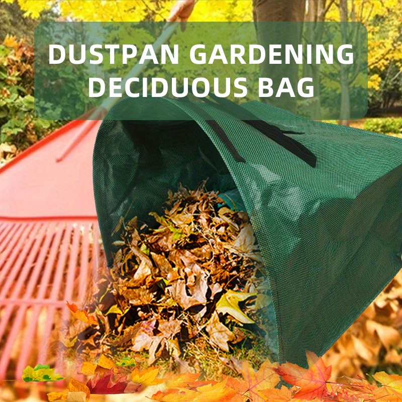 MUSISALY leaf bag reusable yard waste bags Reusable lawn bags garden leaf  plants bag Lawn Garden Bag Garden Leaf Waste Bag lawn mower bag Patio Bag