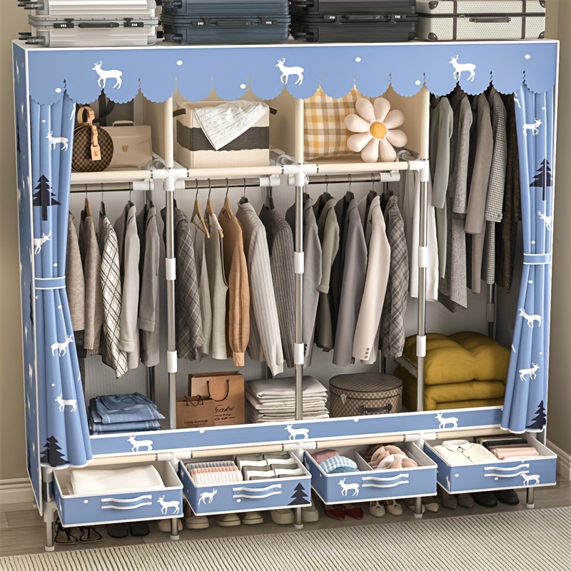 Organizador de ropa  Clever closet, Storage closet organization, Closet  design
