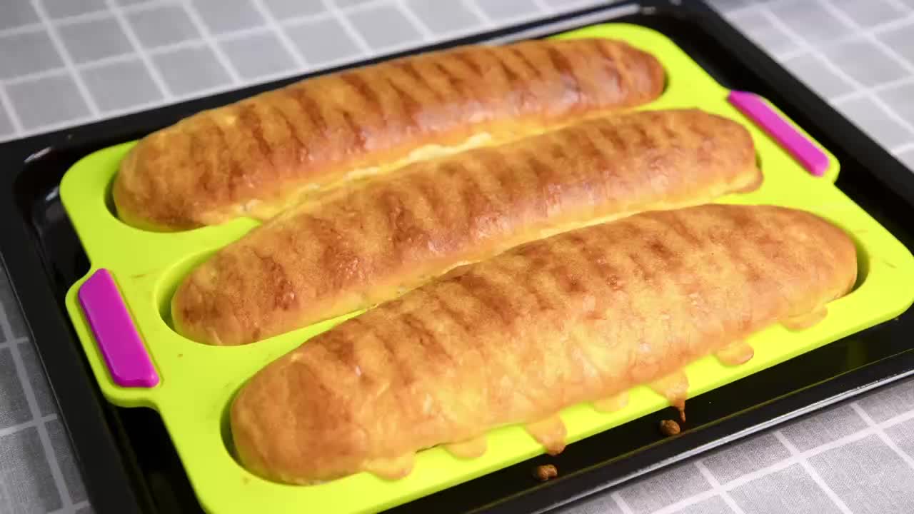 1 Pezzo, Teglia Per Baguette In Silicone (13,58''x9,44''), Teglia Per Pane  Francese Perforata, Stampo Per 3 Pagnotte, Accessori Per Il Forno, Utensili  Da Forno, Gadget Da Cucina, Accessori Da Cucina - Temu