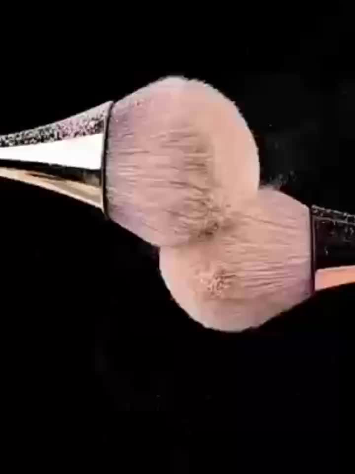 Crystal Mineral Powder Brush Nail Dust Brush Kabuki Makeup - Temu