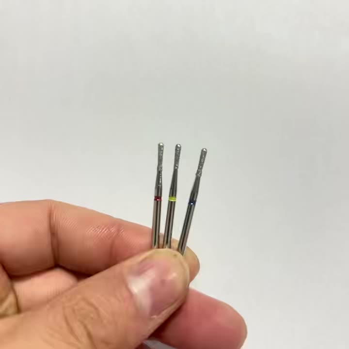 3pcs Nail Drill Bits Set for Polishing & Pedicure