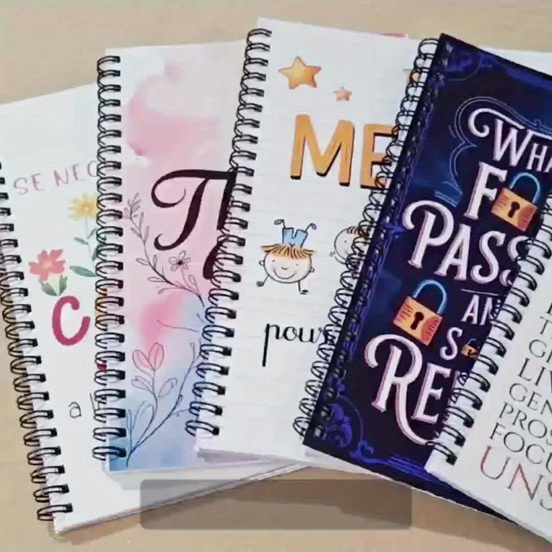 Carnet à Spirale A5 Motif Teckel - Couverture Rigide, 60 Pages Lignées - 14 X 21 Cm - Parfait Pour Notes, Journal, Bureau, école - 3