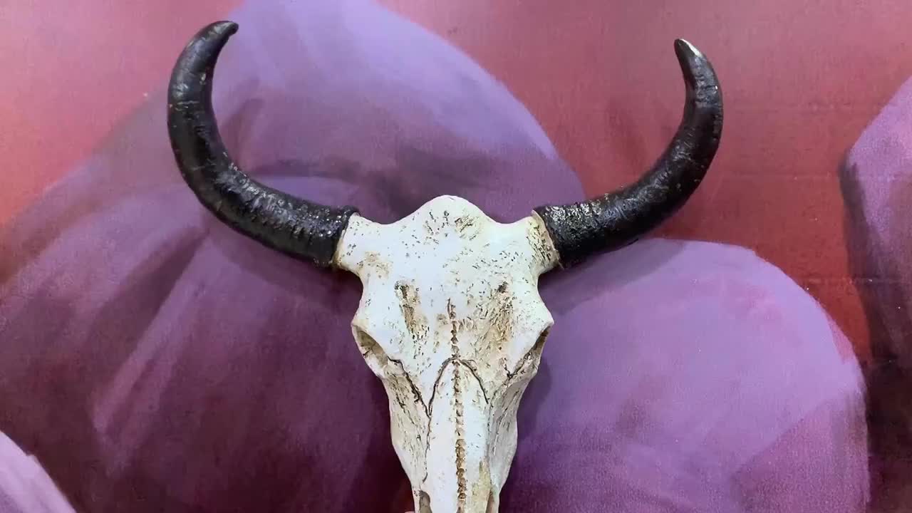Home Decor accessories resin animal head figurine craft wall art