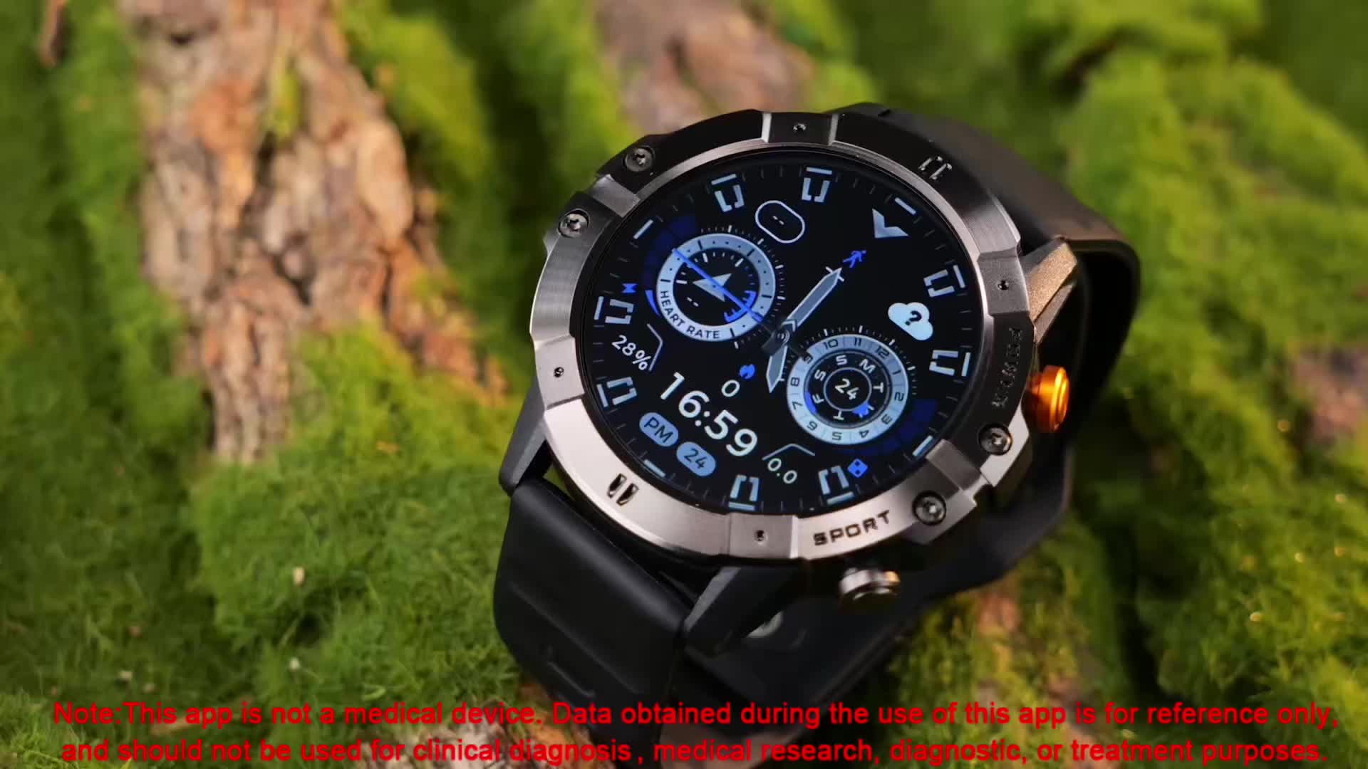 Smart Watch for Men with Call Function and Pedometer