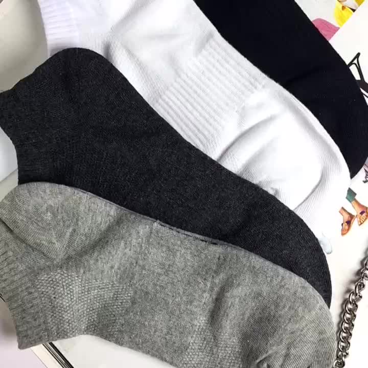 Men's Casual Plain Color Striped Socks Cotton Socks Anti - Temu