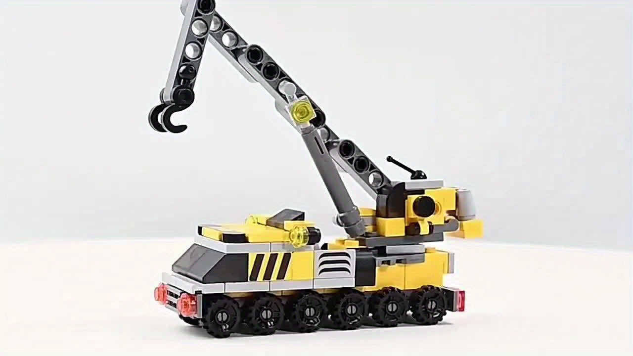 142pcs Mini Building Block Construction Set, 6-in-1 Educational Model