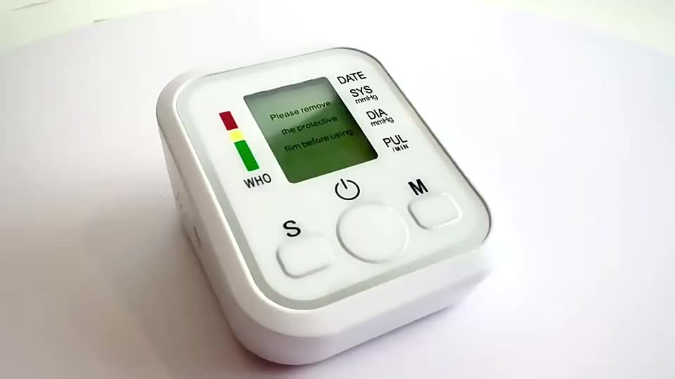 Digital Automatic Blood Pressure Monitor - Heart Monitor Upper Arm