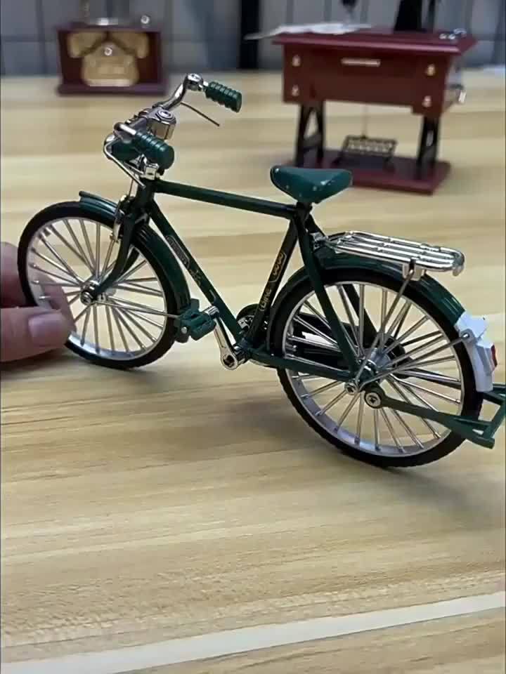 52個のdiy自転車モデルキット装飾用合金金属ミニバイク滑り
