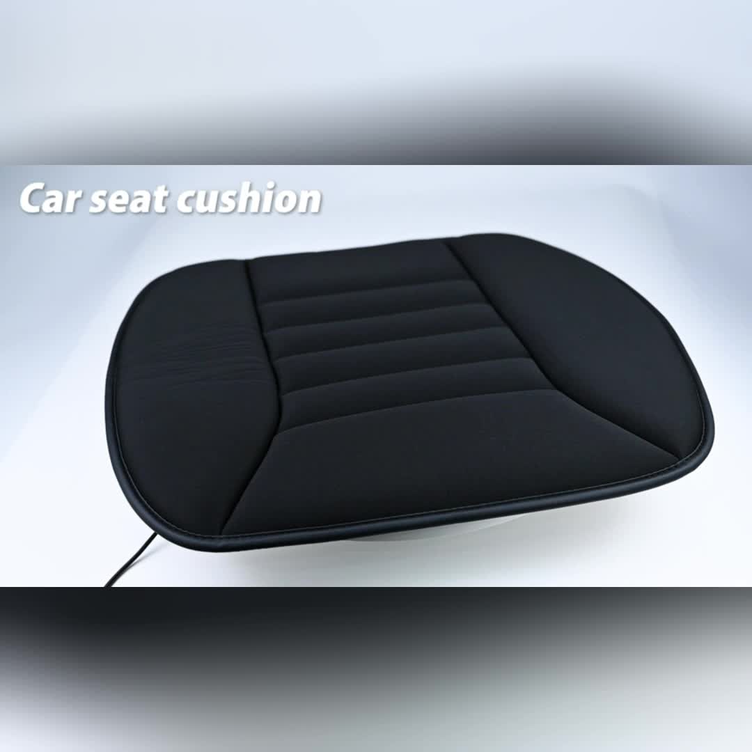 SDJMa Car Pressure Relief Memory Foam Comfort Seat Protector for Car Driver  Office/Home Chair Seat Cushion with Non Slip Bottom - Polychrome 