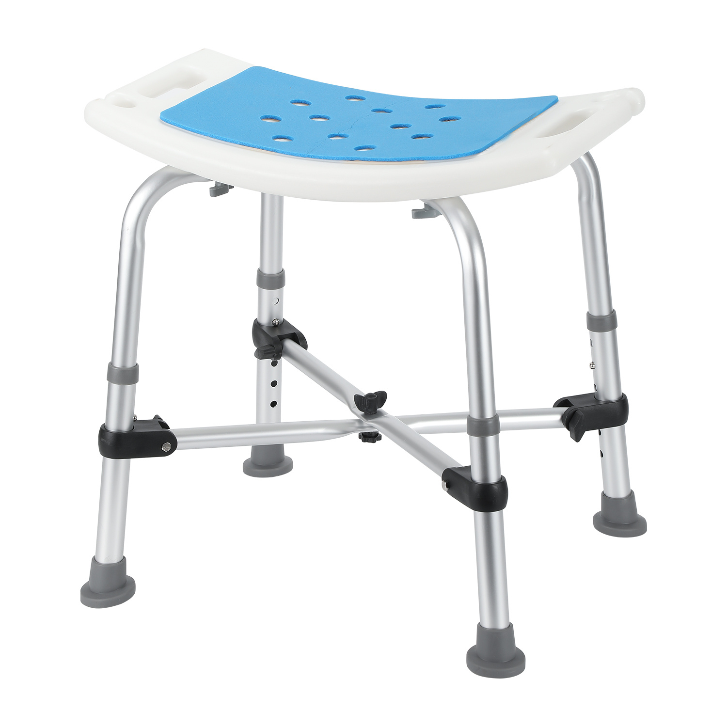 Image of Sonnewelt Shower Bench For Seniors, Shower Bench With 180 Kg Load Capacity, With Double Reinforced And Non-slip Mat, Shower Bench For Seniors, Height-adjustable Sturdy Shower Bench.