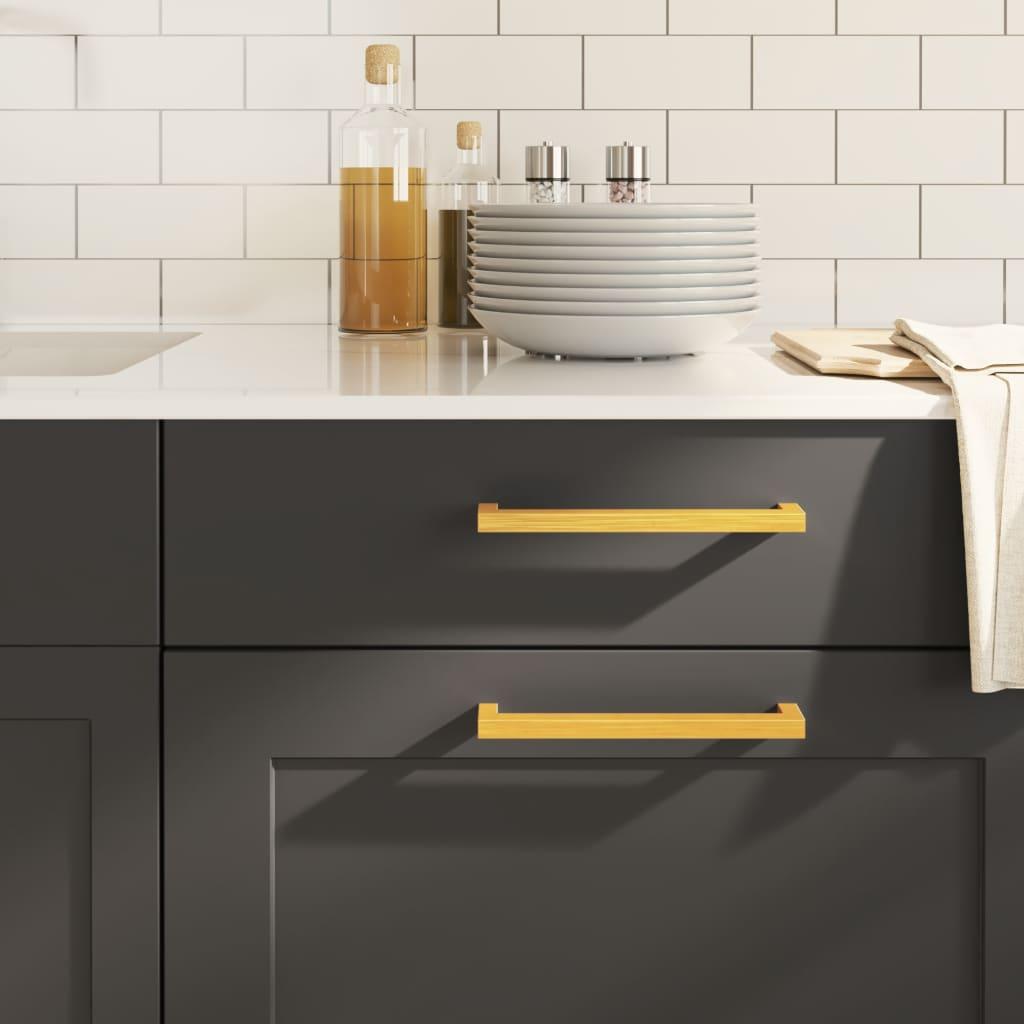 Furniture Handles 5pcs. Golden 192 Mm Stainless Steel