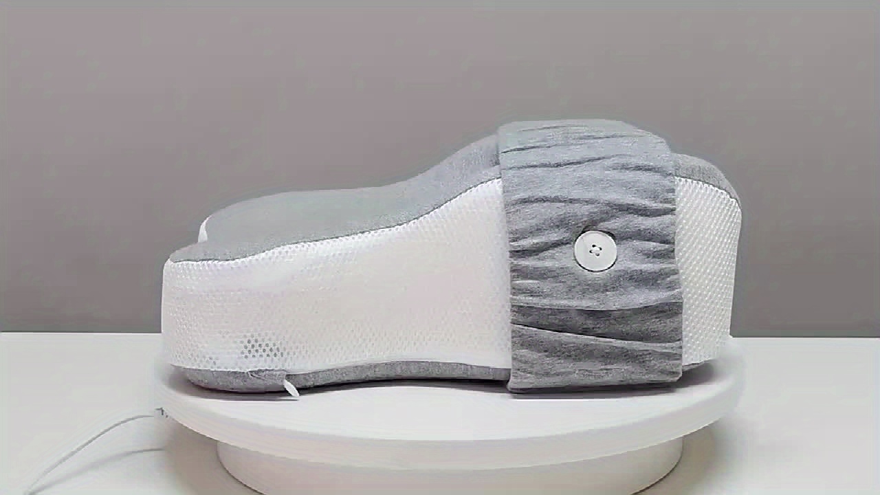 Knee Pillow Separates The Knees For Body Alignment Semicircle Round Shape  Leg Pillow Promotes Sleep, Firm/no Strap - Temu