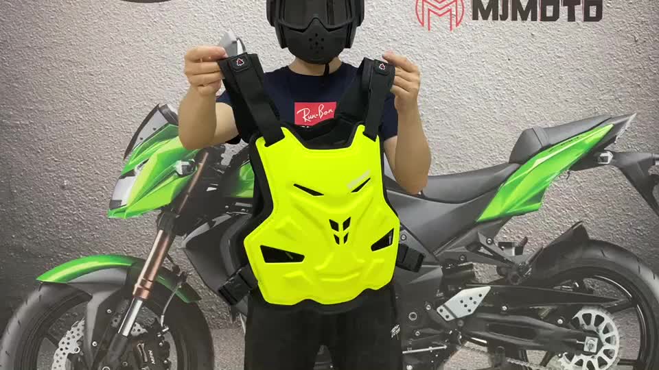 Vêtements Protection Moto Corporelle Moto Équipement de Moto Cross Scooter  VTT - Rouge L