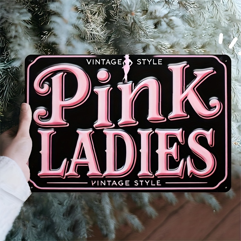 2d Flat, 1pc Vintage Metal Wall Sign With Elegant Lettering - Retro Diner Decor For 8x12 Inch Iron Wall-mounted Art Suitable For Kitchen, Bar, Cafe, Garage - Nostalgic Nameplate Sign, 2d Flat