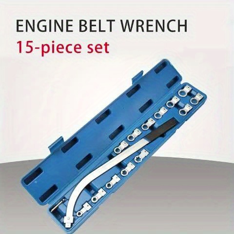 15pcs Special Tool Set for Car Engine Belt Pulley