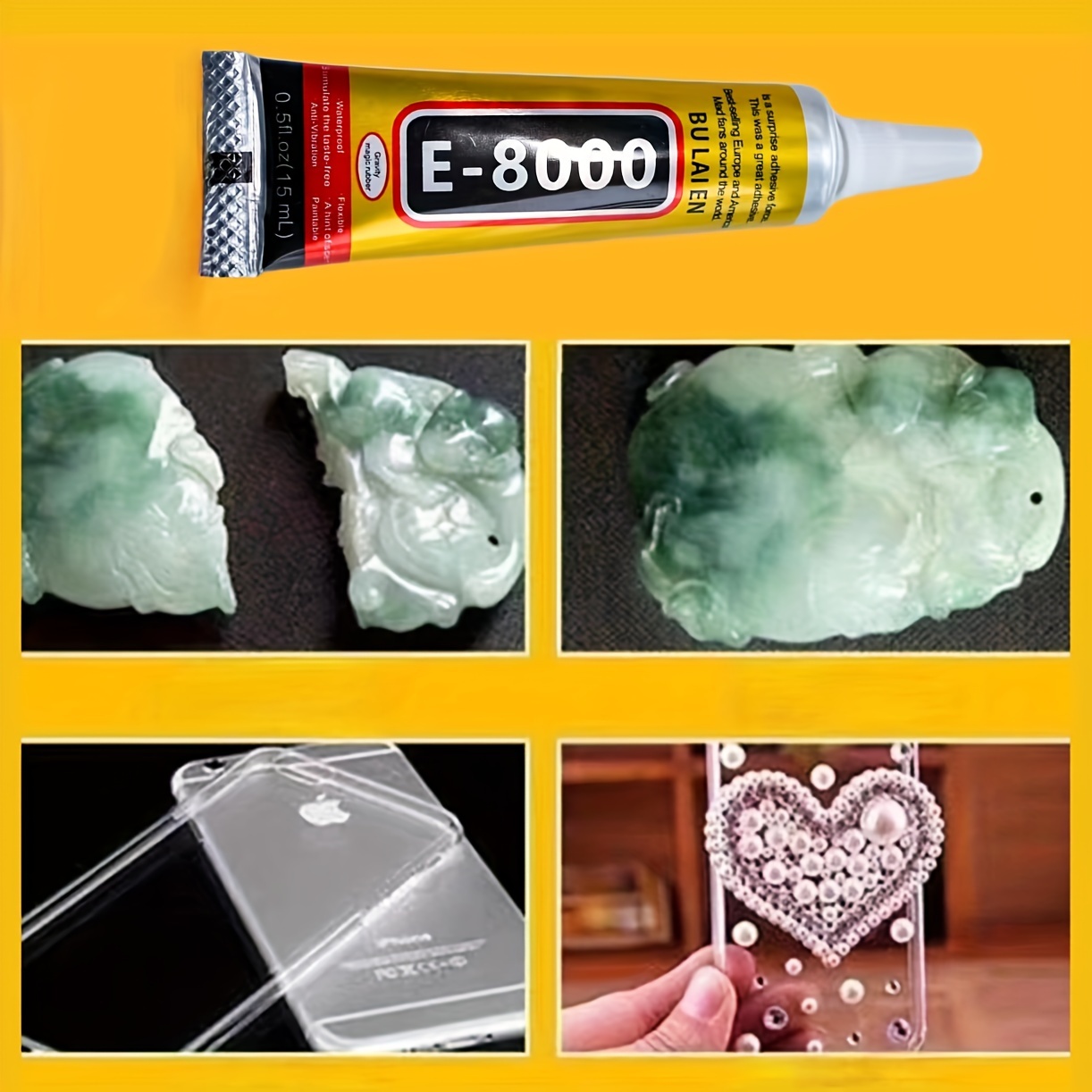 1pc E7000 Glue High Strength Metal Industrial Plastic Multifunctional Glue  Jewelry Glue