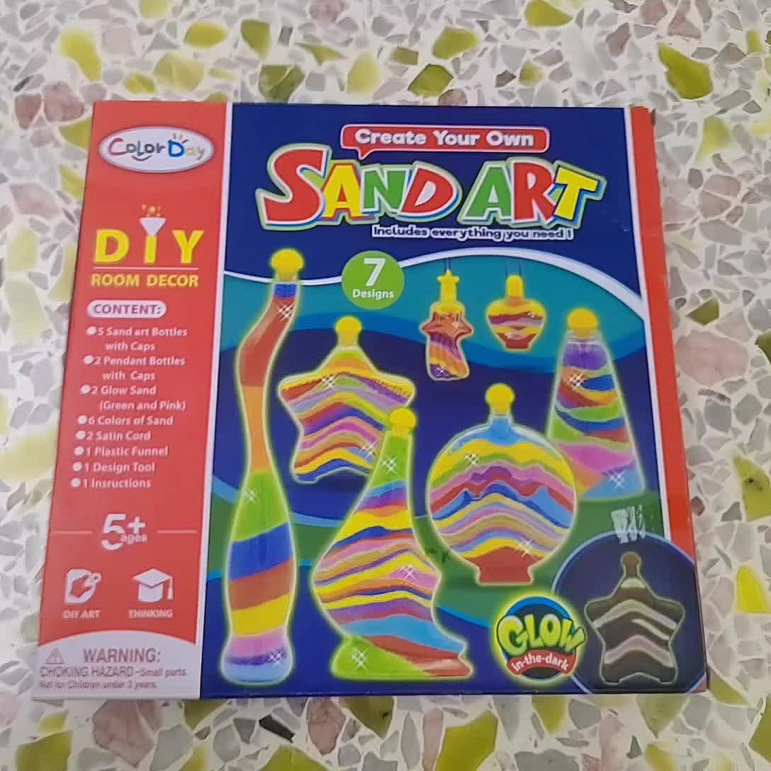 Sable coloré pour art artistique, 8,5 kg de sable coloré, 12 pots (708,7 g  chacun) non toxique pour loisirs créatifs pour projets d'enfants, cérémonie