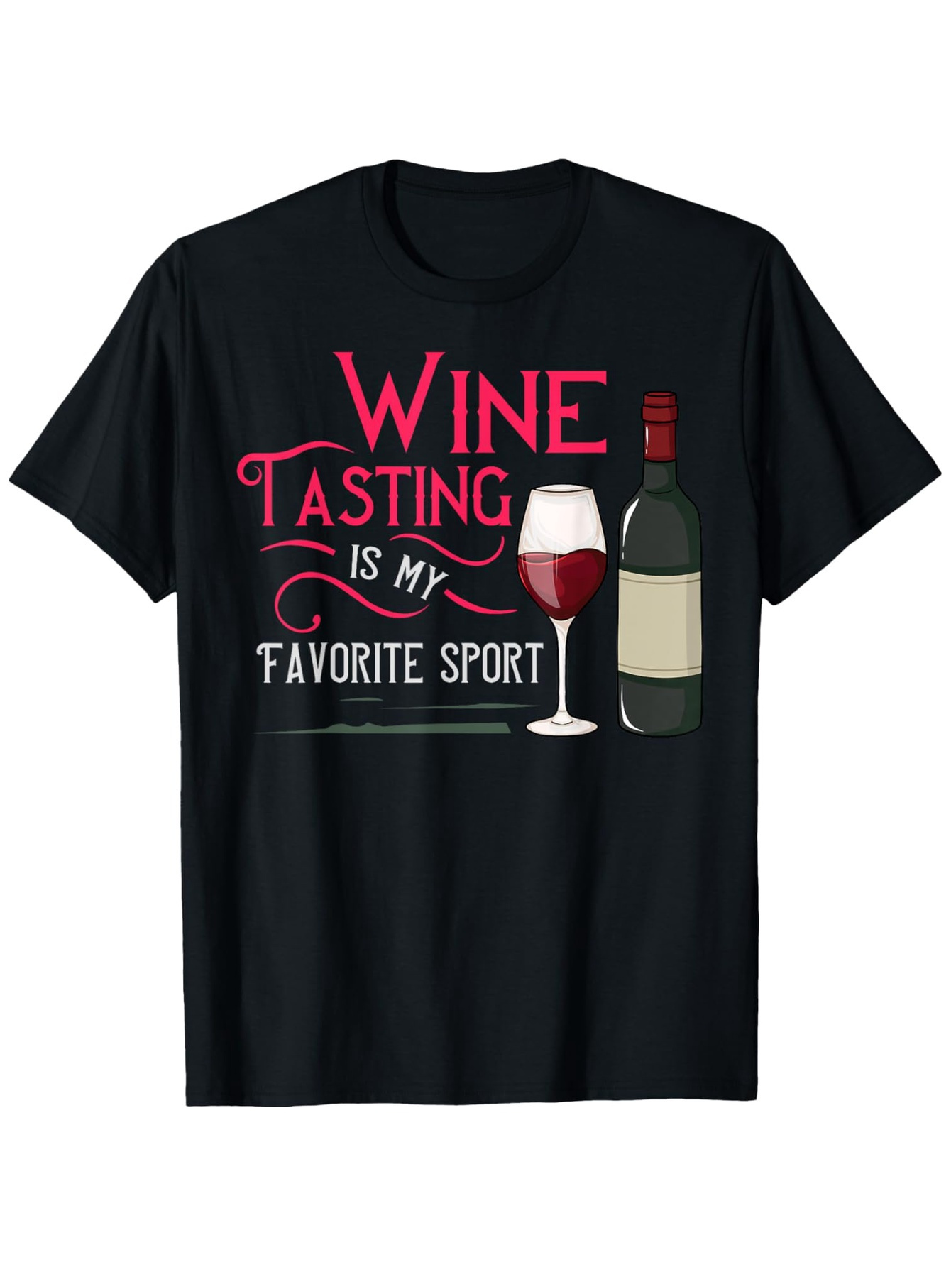 wine shirt sold on Temu United States
