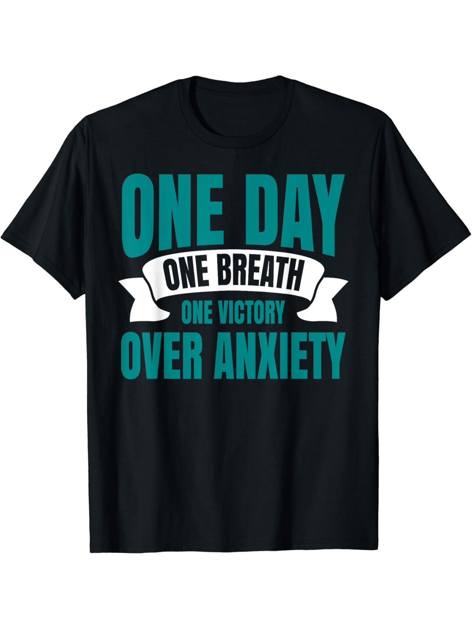"One Day at a Time" T-Shirt for Men, Mental Health Awareness