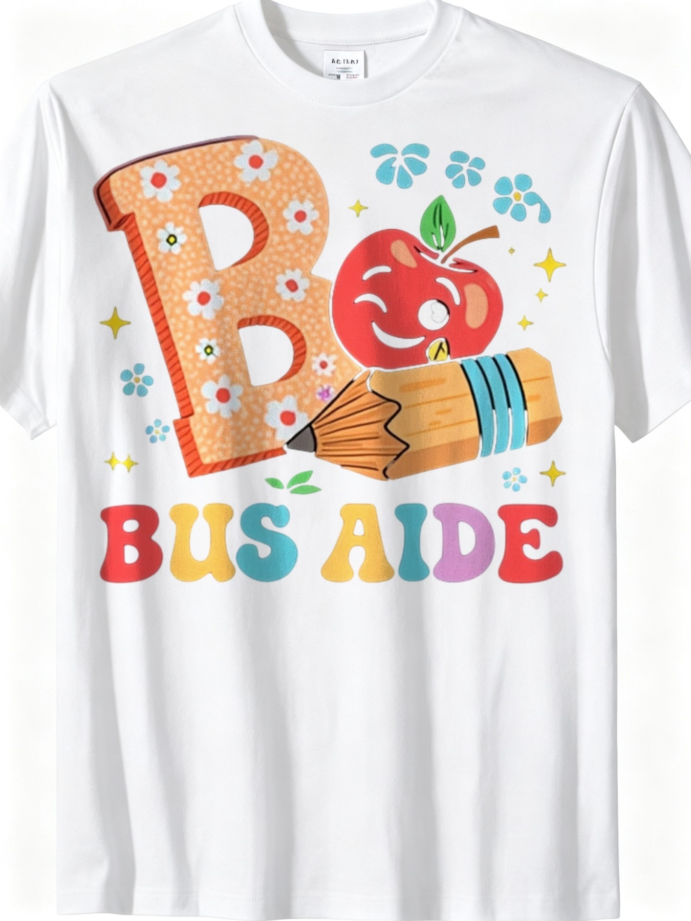 school bus shirt sold on Temu United States