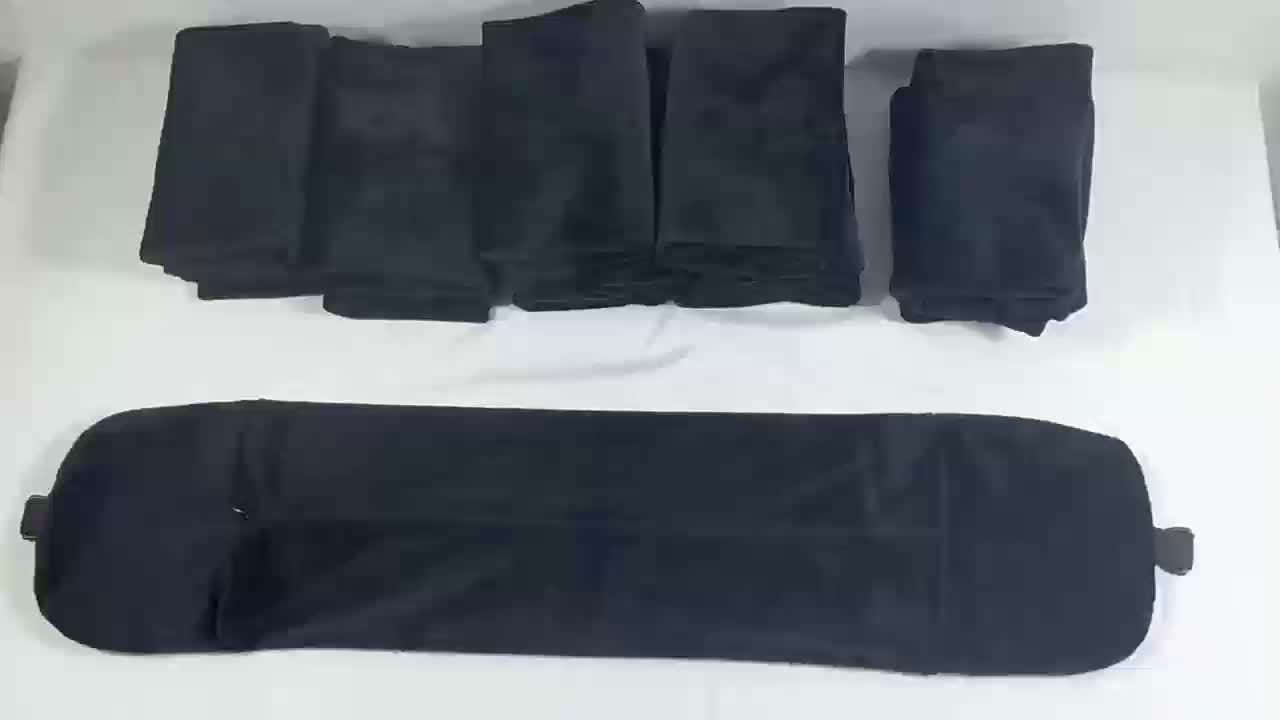 super soft large capacity adjustable travel neck pillow long