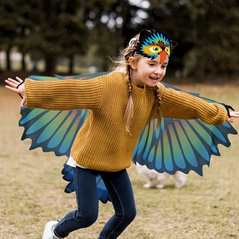  Disfraz de plumas de pavo real para niñas, vestido tutú para  fiesta infantil : Ropa, Zapatos y Joyería