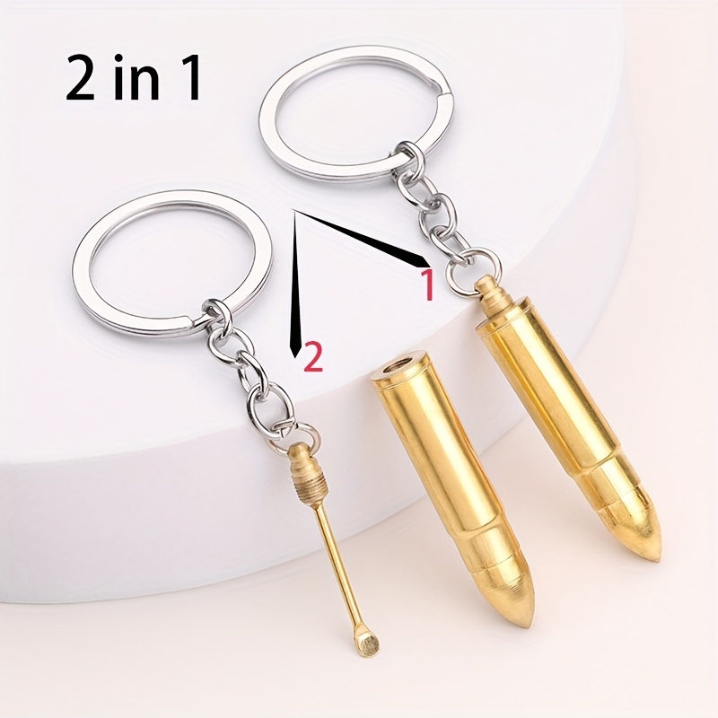 3pcs Metal Soup Spoon Keychain Vintage Key Chain Bag, Purse Car Key Accessories Key Ring Pendant,Temu