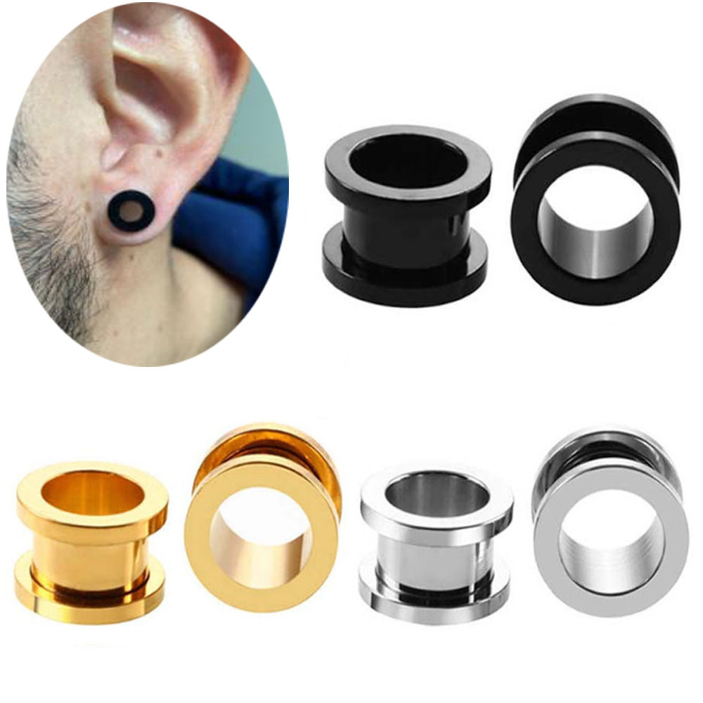 Earlobe Stretchstainless Steel Tongue & Ear Stretching Jewelry