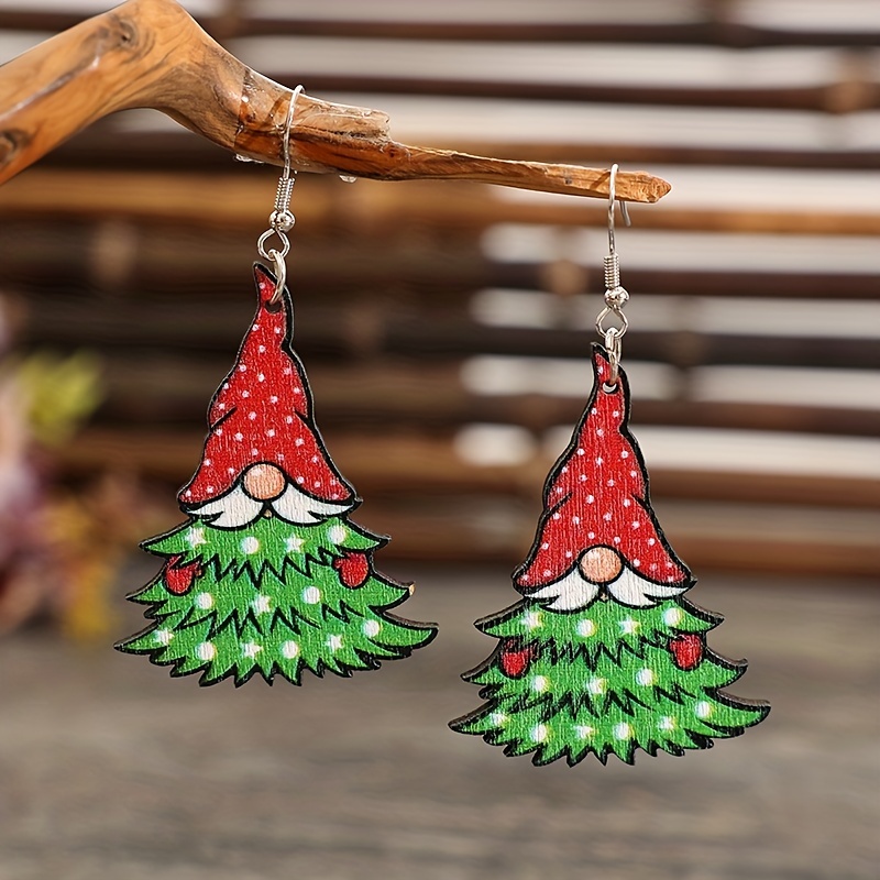 Christmas Polymer Clay Cutters kit, 25pcs Christmas Shapes Clay Earring  Cutters with Earring Cards for Polymer Clay Earring Small Christmas Tree  Clay