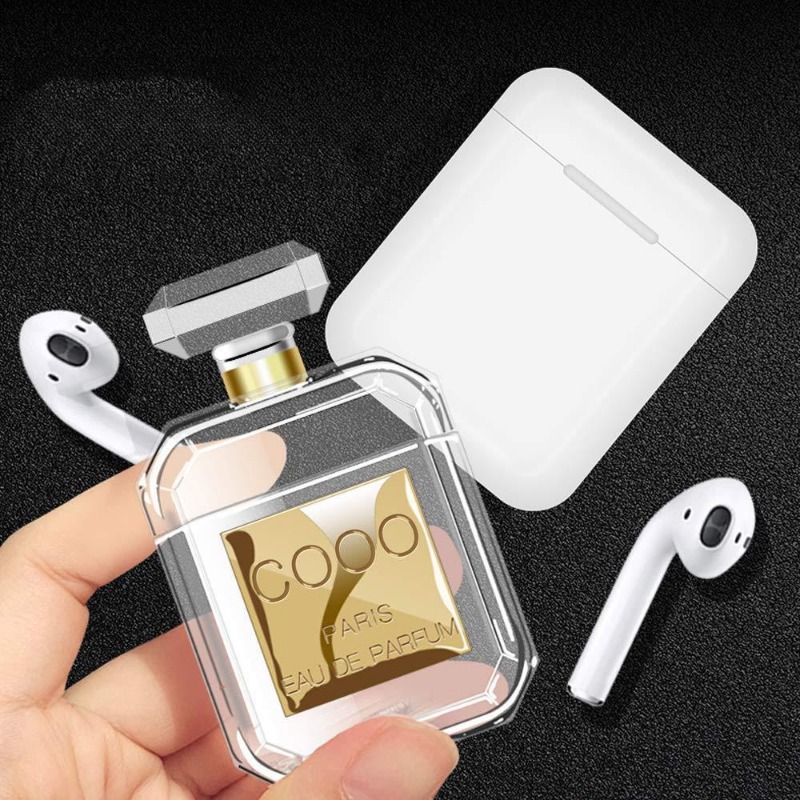 Luxury Perfume Airpods Case For Apple  Coco chanel, Airpod case, Earphone  case