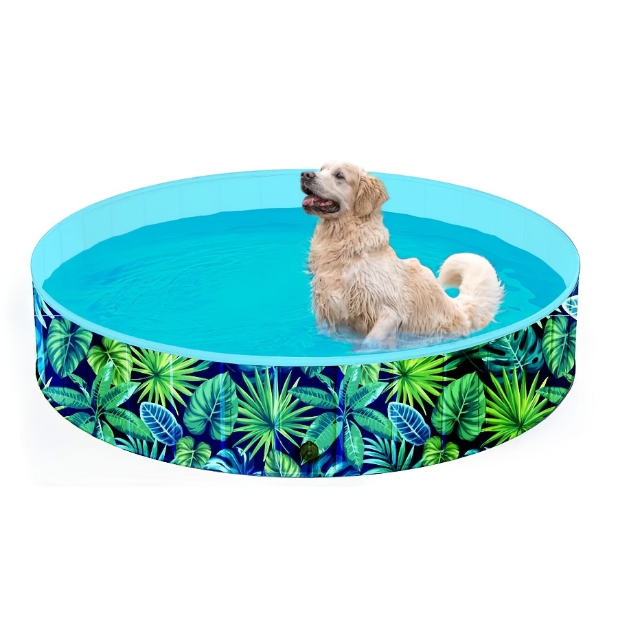 Piscina plegable para perros y gatos, bañera para interior y exterior,  ducha para niños - AliExpress