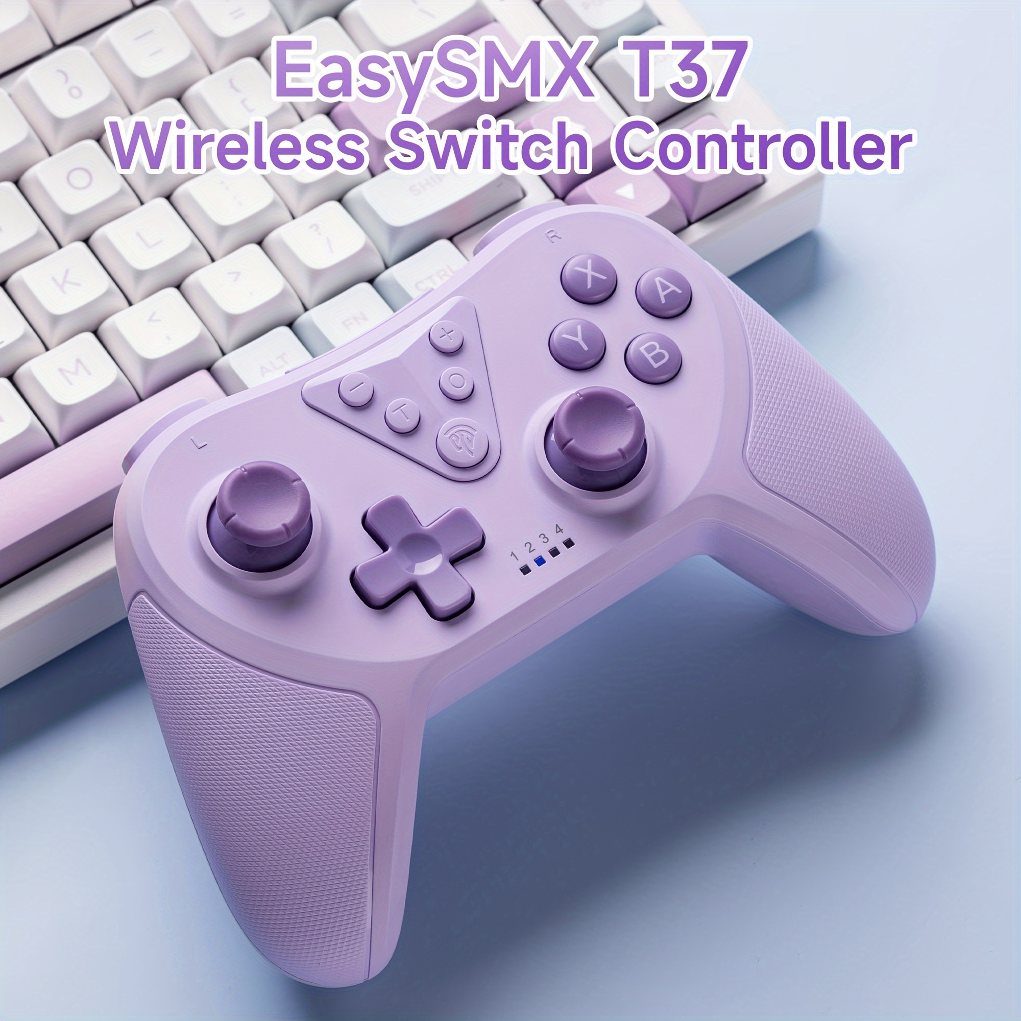 EasySMX Mandos PC PS3 2.4G Mandos para PC Switch con 4 Botón Programable, 5  Velocidades de LED y Vibración Dual para PC/PS3/Android TV-TV Box/Android  Móvil-Tableta/Steam Deck/Switch/Fortnite : .es: Videojuegos