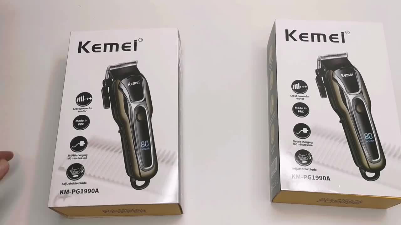 KEMEI 電動バリカン Hair Clipper KM-PG1990A - 脱毛・除毛