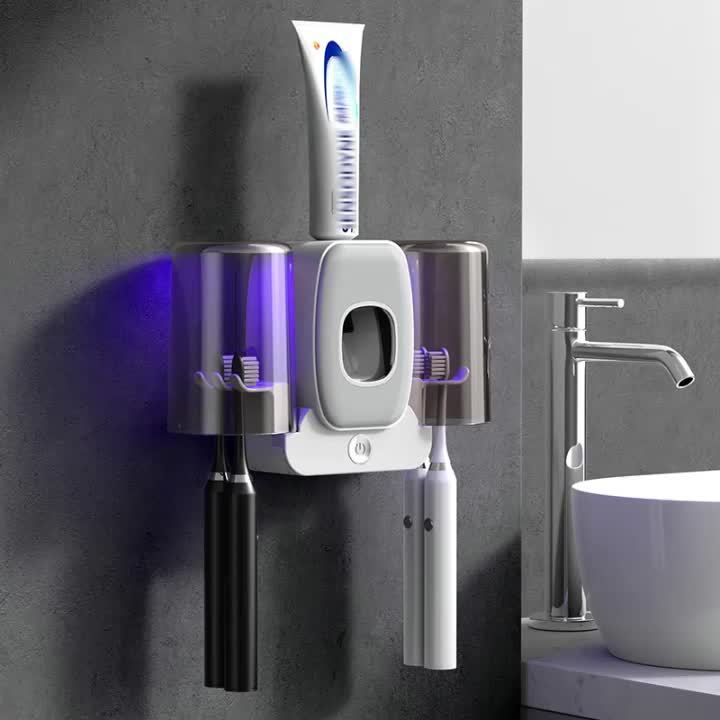 1pc Dispenser Automatico Dentifricio E Portaspazzolino - Temu Italy