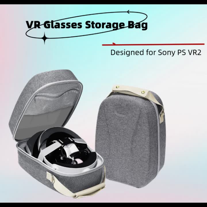 Newest Hard EVA Travel Protect Box Storage Bag Carrying Cover Case for Sony PlayStation  VR 2