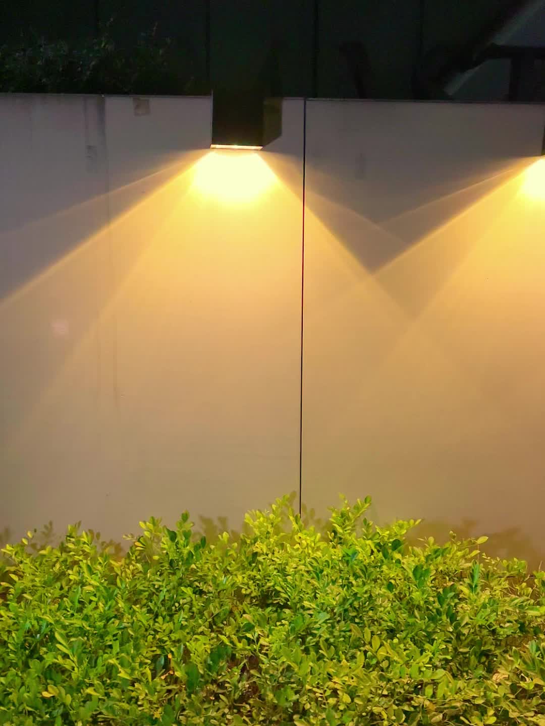 Upgraded Solar Wall Light with Adjustable Lighting Modes