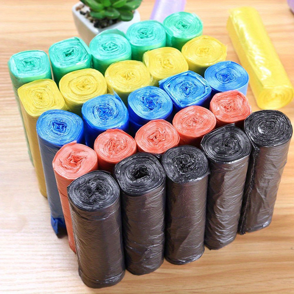 Random Color Trash Bag Mini Garbage Bag For Desktop Plastic - Temu