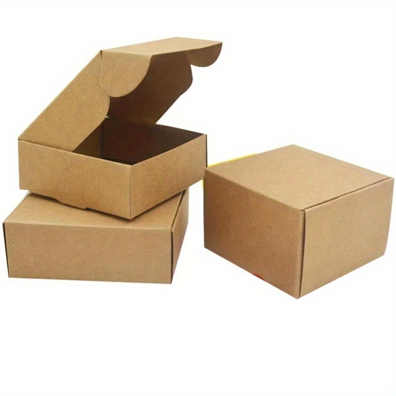 30pcs Cajas Regalo Pequeñas Kraft Color Negro Blanco Marrón - Temu Mexico