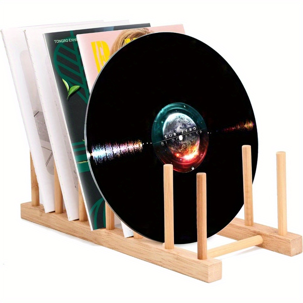 Support de Support de Disque Vinyle Clair pour le Stockage D'Album de  Bureau, Affichage D'éTagèRe de Disque Vinyle Acrylique 50